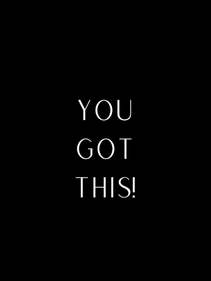 Affirmation Card: You Got This!
